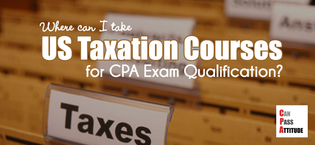 US federal taxation course online for CPA