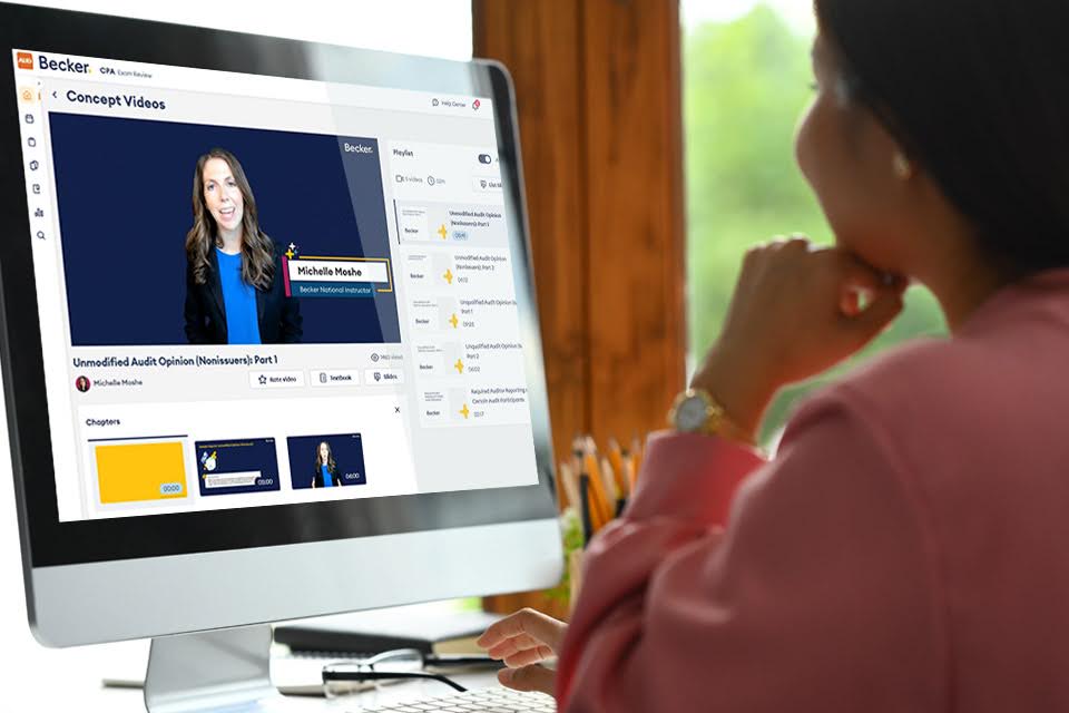 Becker lectures and CPA Exam notes