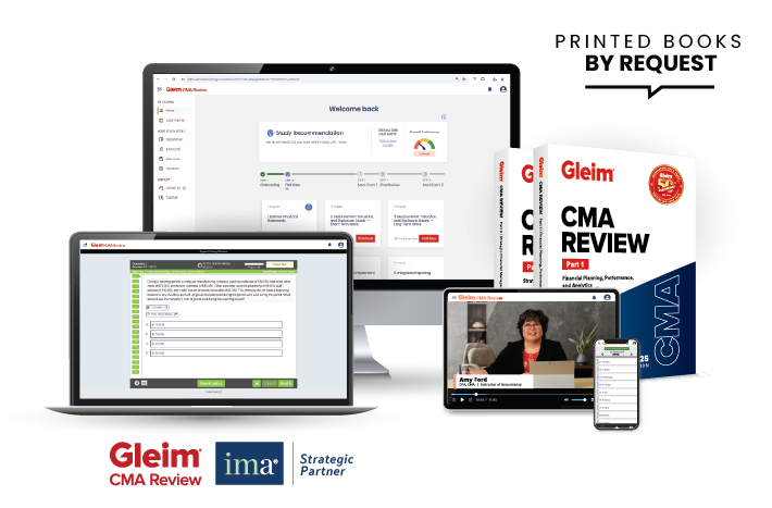 gleim cma study materials pass this year