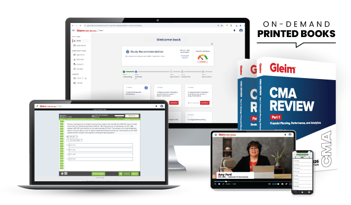 Gleim CMA Exam Review 2026 - IpasstheCPAexam